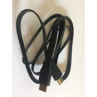 Dây hdmi dẹt đen 1,5m chuẩn 1.4 full hd