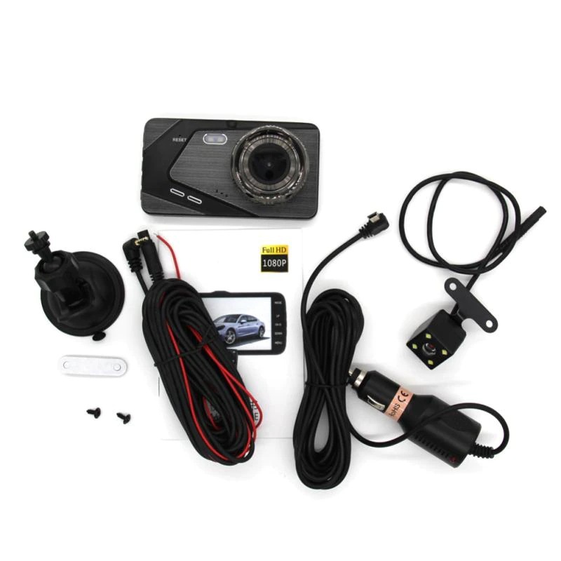 Camera hành trình ô tô ONTEKCO Việt Nam S18 trước sau Full HD 1080P mẫu mới, ống kính kép siêu bền