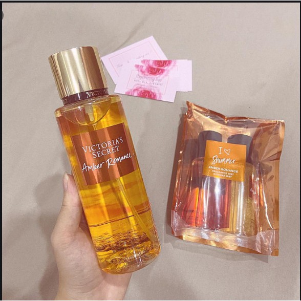 Xịt Thơm Body Mist Victoria’s Secret - AMBER ROMANCE (30ml-50ml-100ml) ✰Ɓắp