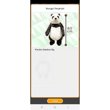 Toreba thú bông Panda Bamboo Amuse size big