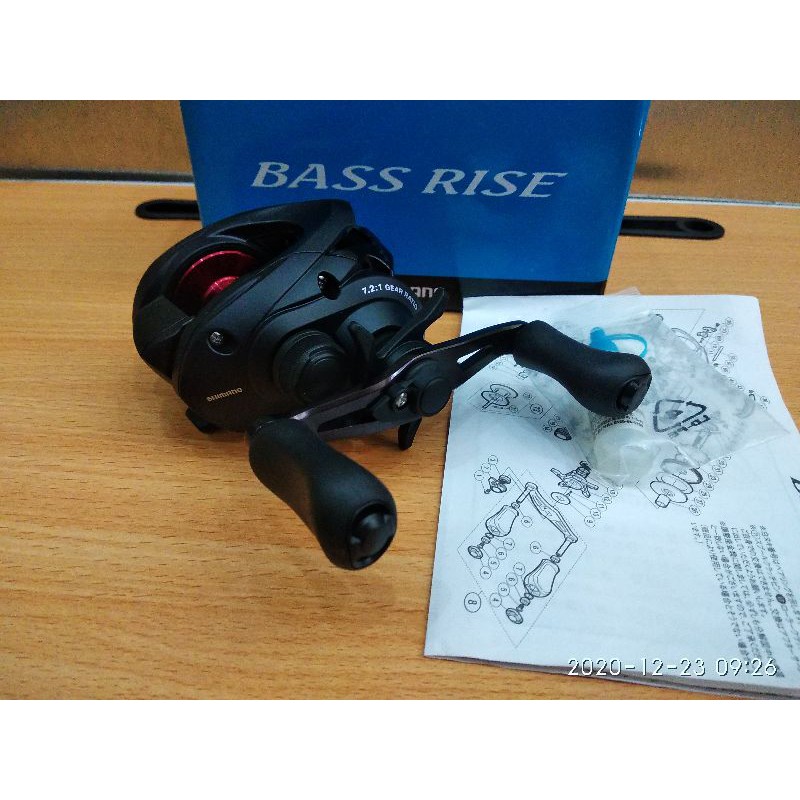 Máy Câu Cá Shimano Bass Rise - Máy Ngang - Tay Phải