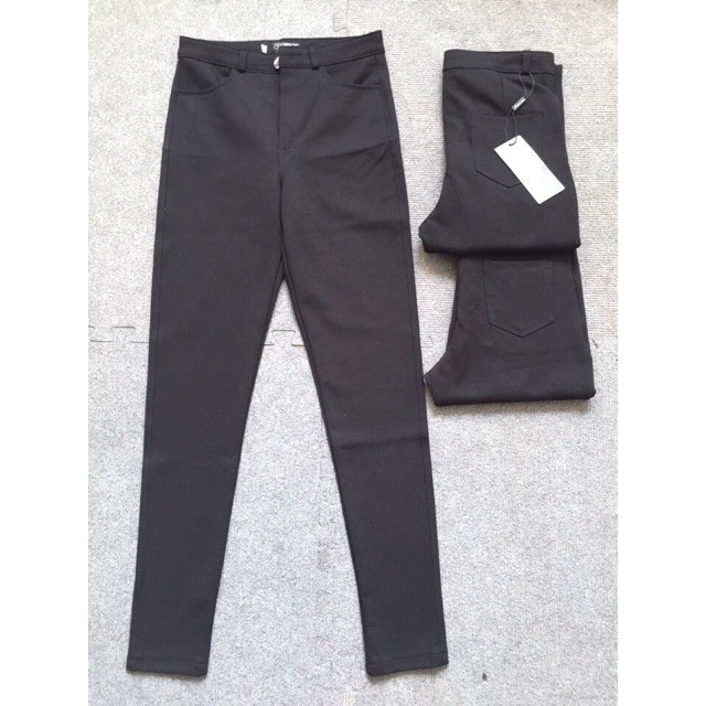 Quần Tregging cạp cao khuy khóa loại cao cấp chất umi ( Ảnh thật) | BigBuy360 - bigbuy360.vn