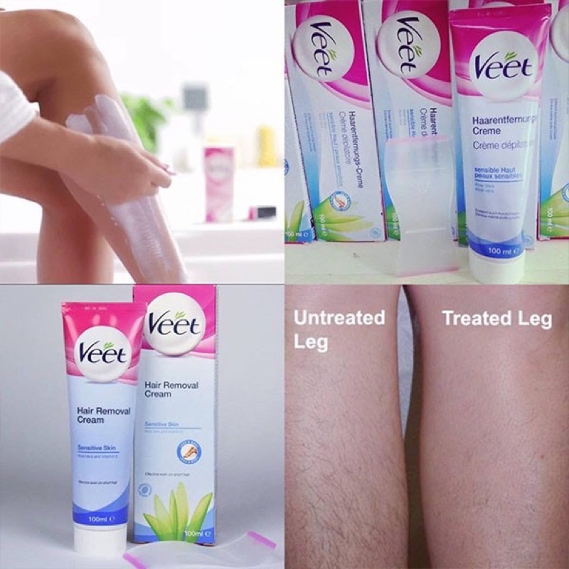 Kem Tẩy Lông Veet Pháp 100ml