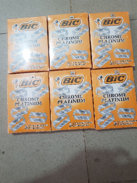 Combo 100 Dao lam Bic, hộp lưỡi lam bic giá sỉ