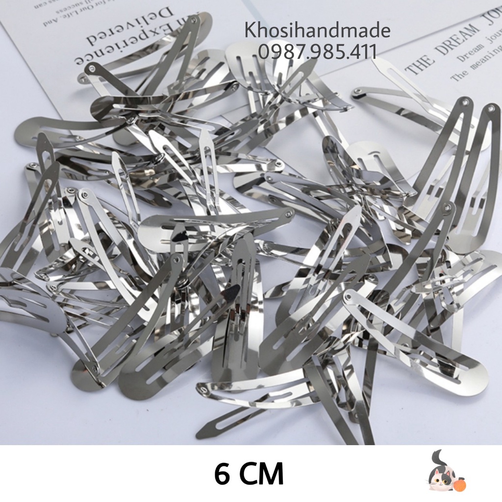 Phôi kẹp tóc giọt nước