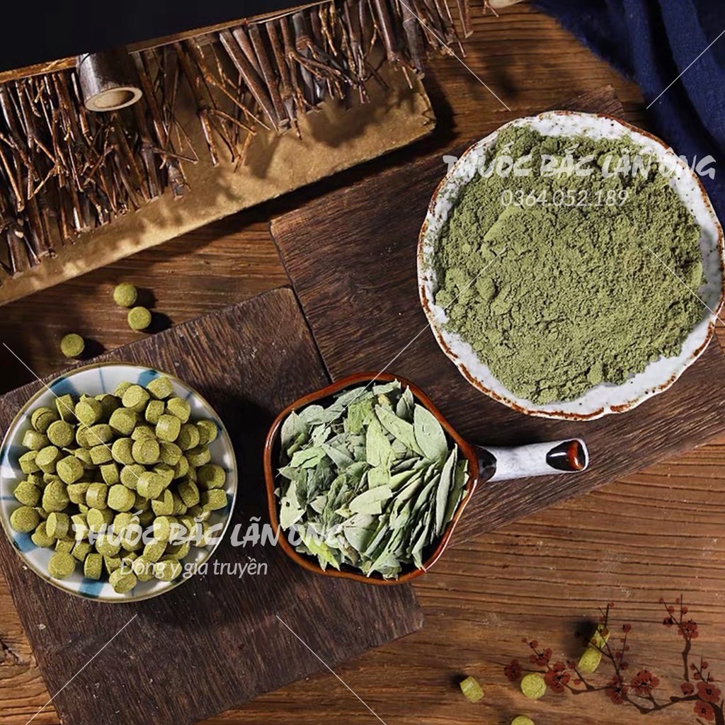 Bột lá phan tả diệp nguyên chất 100g (Hỗ trợ nhuận tràng, táo bón, giảm cân)