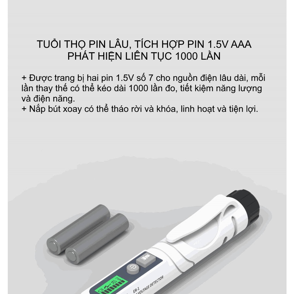 Bút thử điện không tiếp xúc thông minh DUKA EP-1