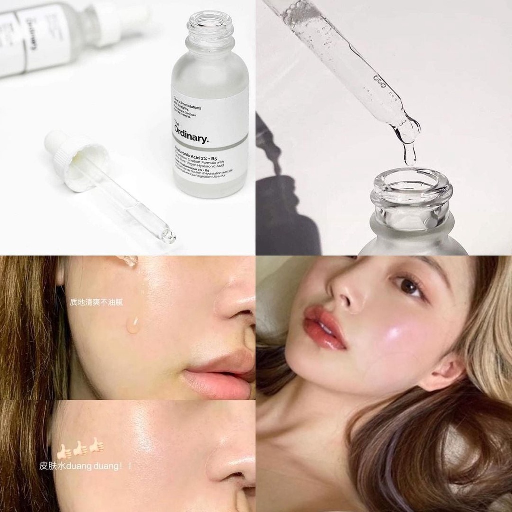 Cấp ẩm hồi phục Hyaluronic Acid 2% + B5 - The Ordinary 30ml/60ml