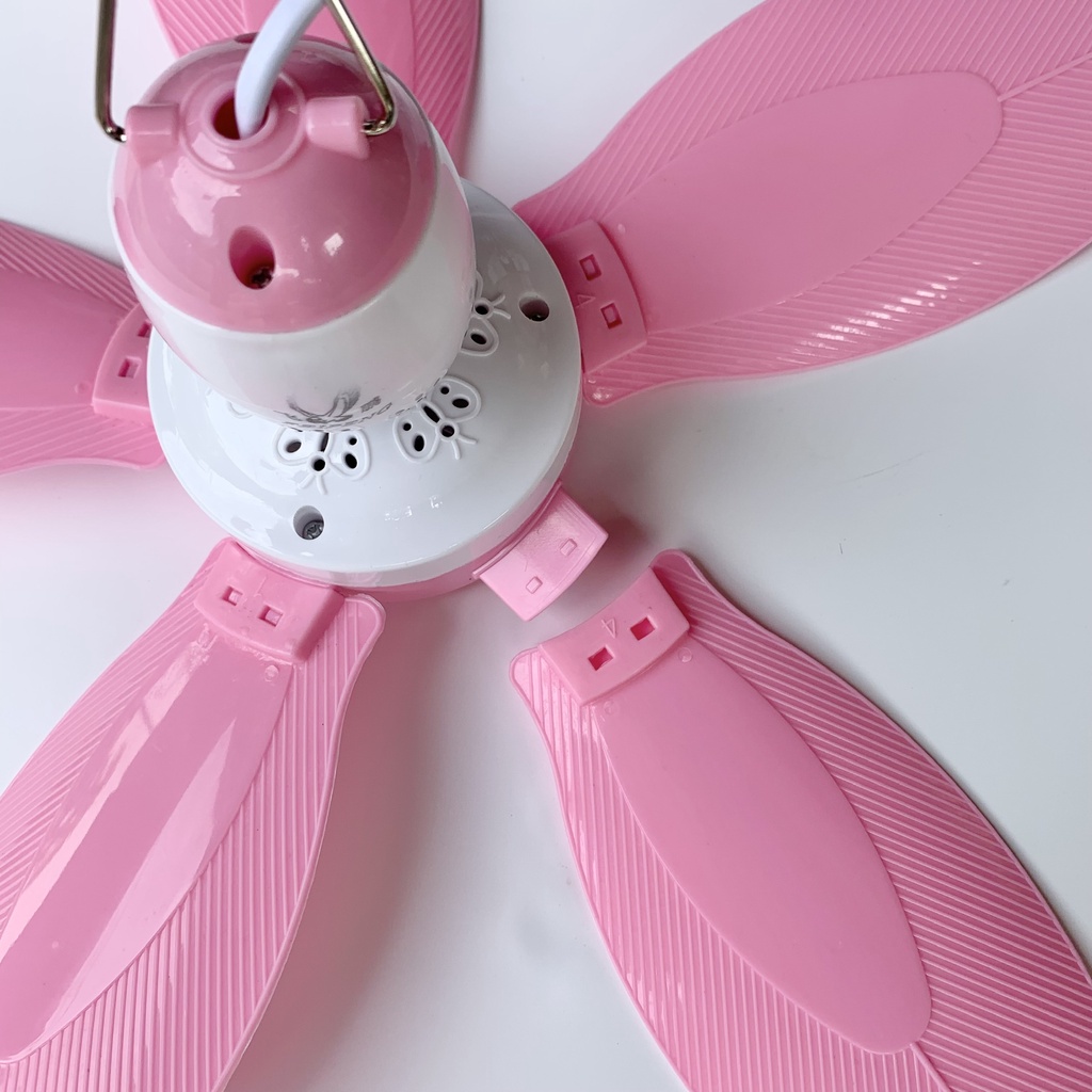 Quạt Màn Trần Mini 42cm Quay Mạnh, Êm ái Dễ Chịu