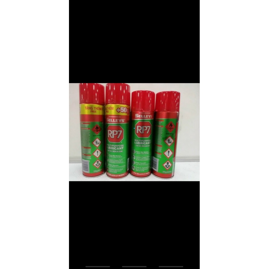 Bình Xịt Chống Rỉ Sét RP7 Chính Hãng (Hàng Vỏ Mới)