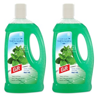 Combo 2 Chai Nước Lau sàn Gift 1000ml (Hương hoa thiên nhiên)