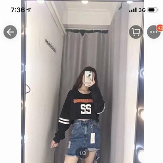 (MẪU MỚI 2020) Áo Croptop dài tay nữ freesize 60kg