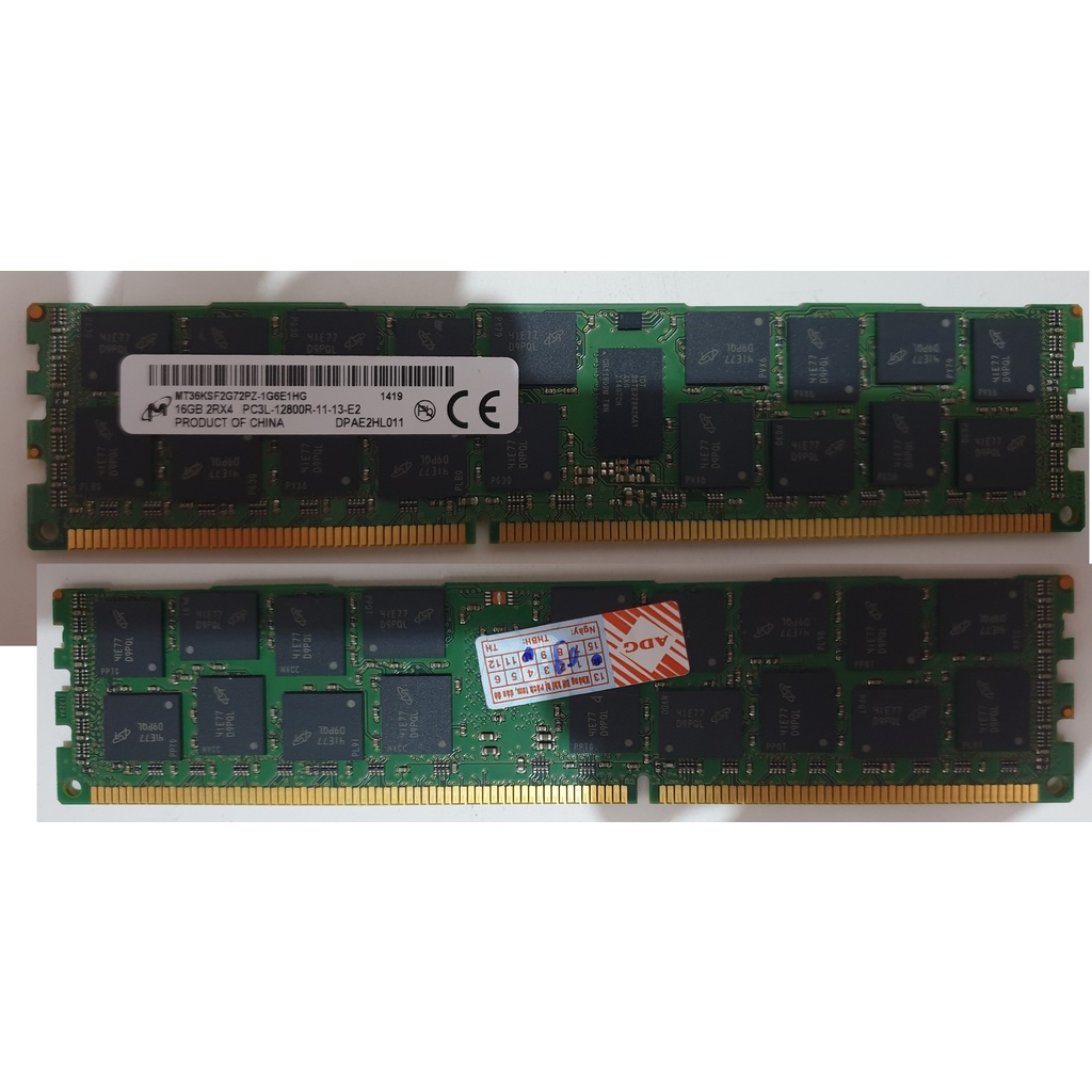 RAM cho máy chủ/server 16GB/8GB/4GB PC3L ECC  nhiều hãng...