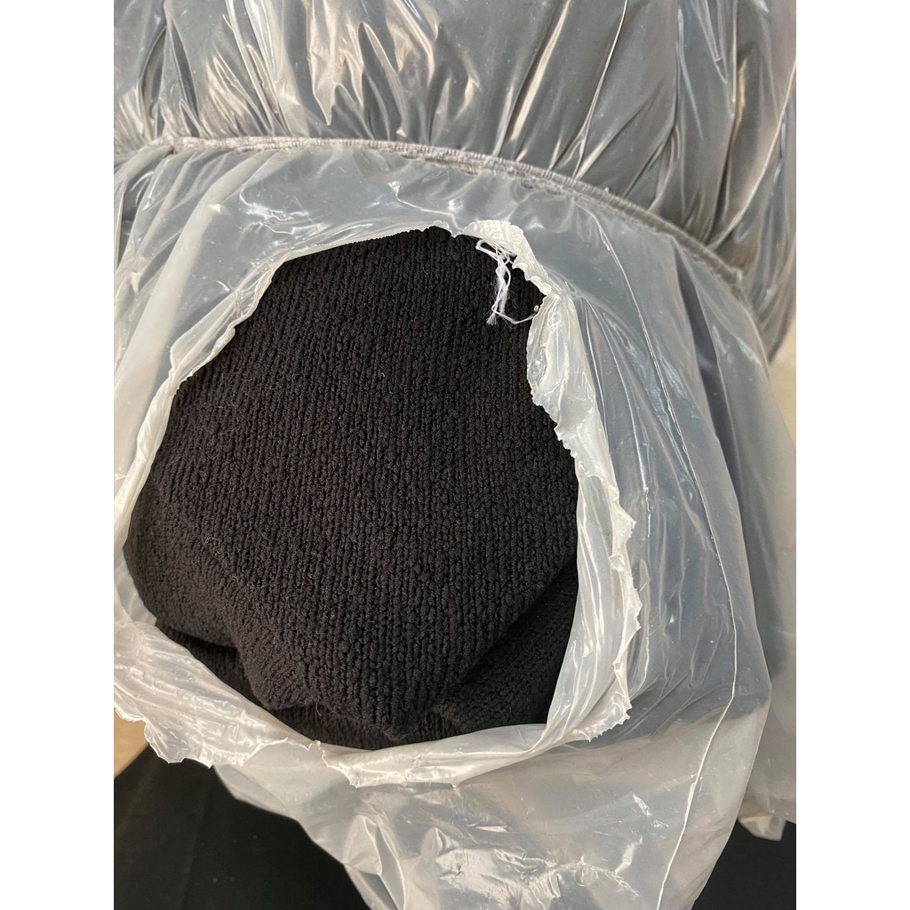 VÁY LEN SUÔNG /ĐẦM LEN SUÔNG NỮ một màu ĐEN tay bồng dày dặn basic cực hot | BigBuy360 - bigbuy360.vn