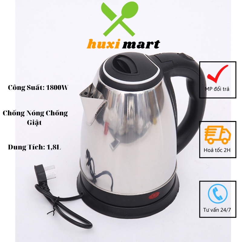 Ấm Siêu Tốc - Ấm Đun Siêu Tốc Chính Hãng 1.8L