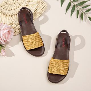Giày sandal bện dây thời trang cho nữ