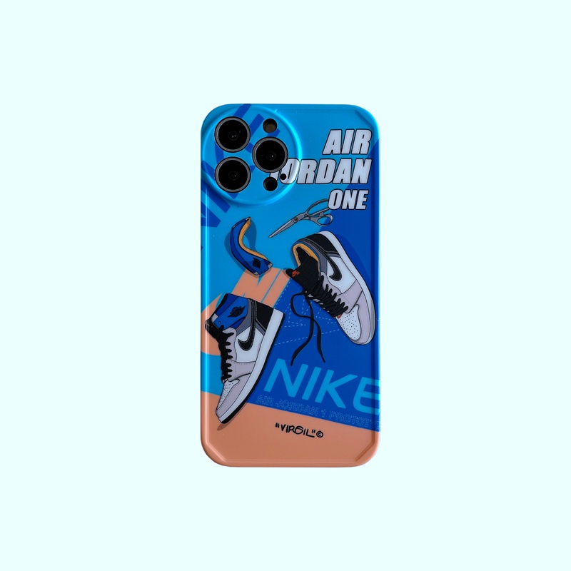 Ốp Điện Thoại Mềm Nền Đen Nền Xanh Dương Cho Iphone X Xr Xs 7 8 Plus 11 12 13 Pro Max Xr