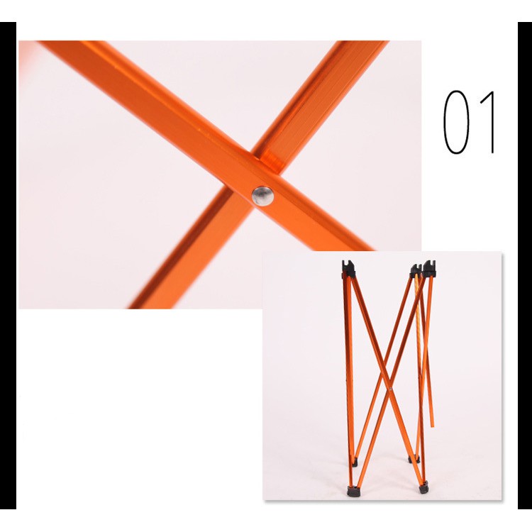 Bàn dã ngoại gấp gọn hợp kim nhôm vải Oxford