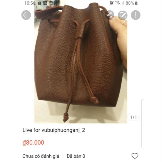 Túi xách bucket siêu xinh