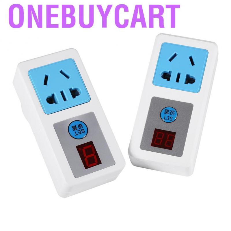 Onebuycart 9/24 Hours Electrical AC 220V Energy-saving Timer Socket Home Appliances Digital Timing-Switch