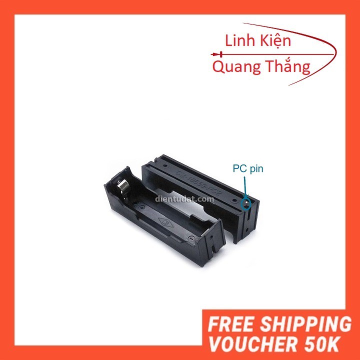 Đế Pin 18650 Đế Chân Hàn 1/2/3/4 Cell Chế Pin 2S 3S 4S