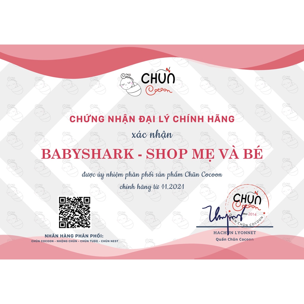 [CHÍNH HÃNG] Quấn NHỘNG Chũn  COCOON cho bé