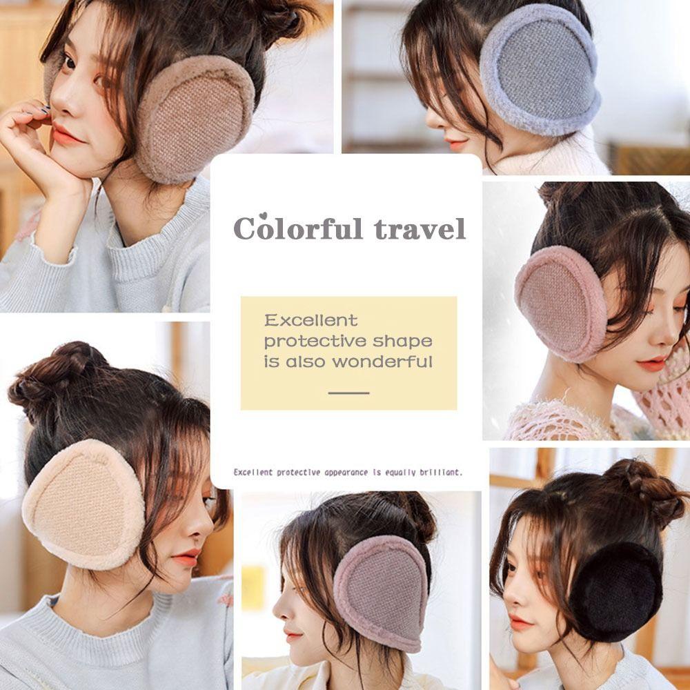 Chụp Tai Nhồi Bông Giữ Ấm Mùa Đông Xinh Xắn Kat1