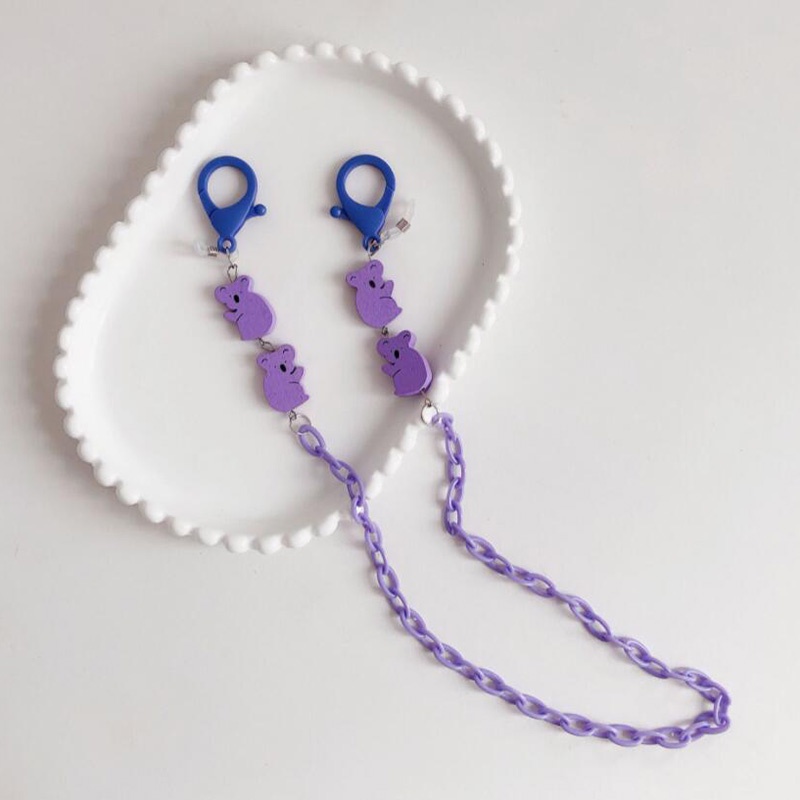 Dây đeo mắt kính chống thất lạc hình gấu Koala nhiều màu dễ thương