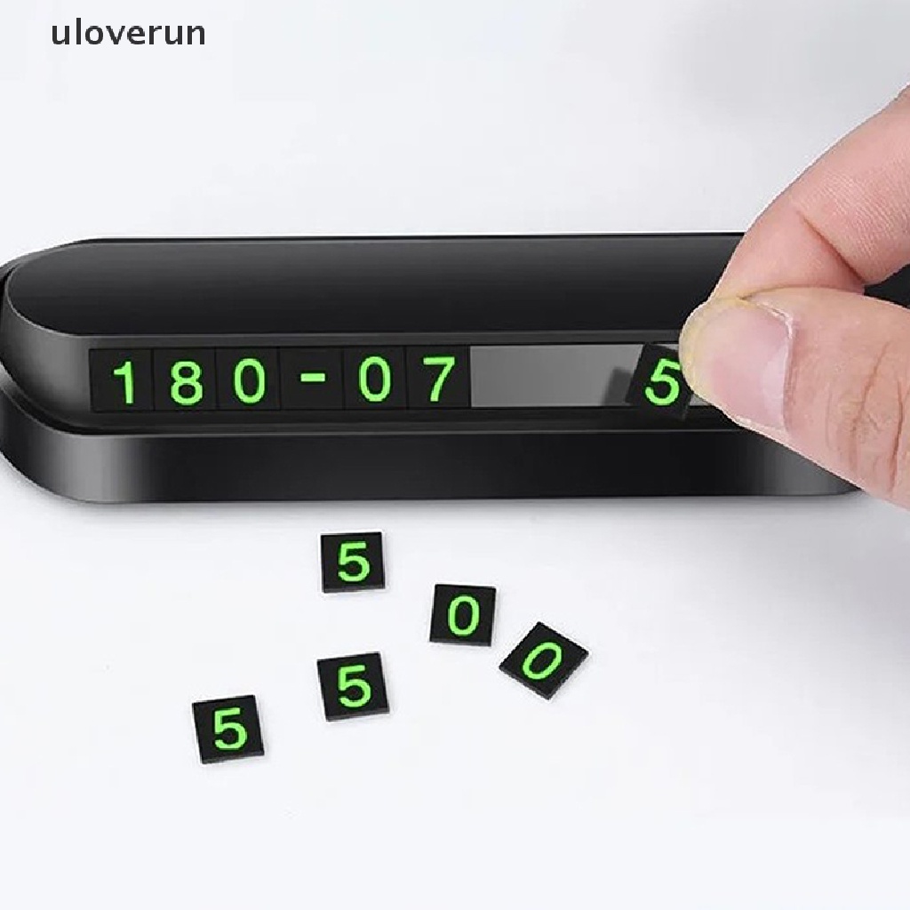 Thẻ Đậu Xe Tạm Thời Để Lại Số Điện Thoại 13x2.5cm