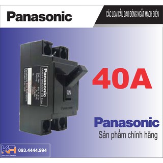 CB Cóc Aptomat Cầu dao tự động 40A Panasonic
