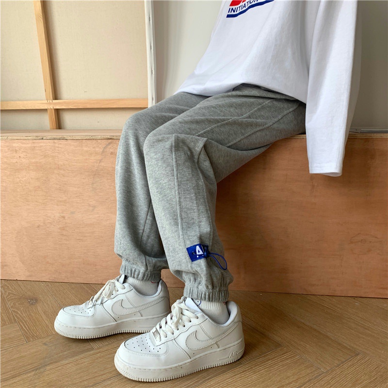 Quần thể thao dáng rộng phong cách Hàn Quốc trẻ trung thời thượng