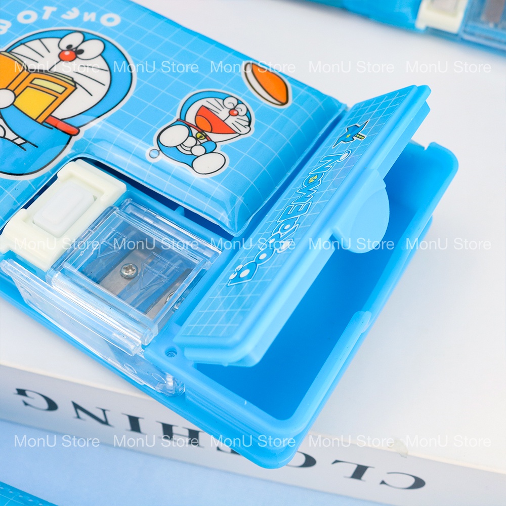 Hộp bút nhựa DORAEMON DOREMON dễ thương cute MON0241 (không kèm bút)