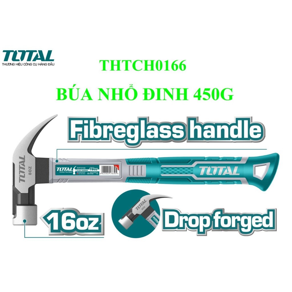 Búa nhổ đinh TOTAL THTCH0166..