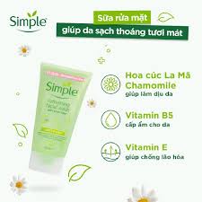 Sữa Rửa Mặt Simple 150ml Dành Cho Mọi Loại Da | BigBuy360 - bigbuy360.vn