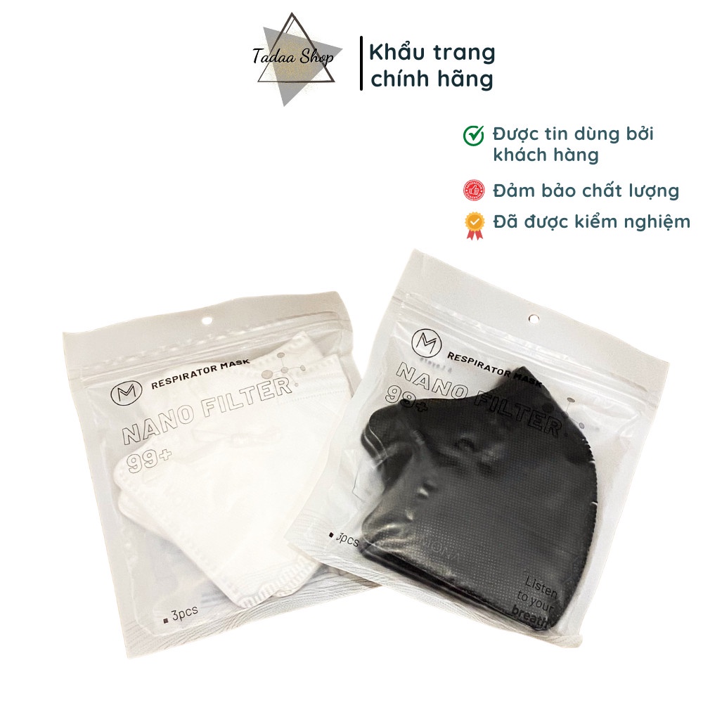 Khẩu trang Mona mask N99 6 lớp chống bụi mịn, combo 3 chiếc - Tadaa Shop | BigBuy360 - bigbuy360.vn