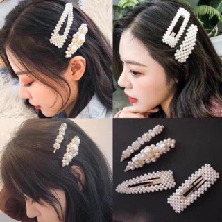 Set 04 kẹp tóc hàn quốc trendy siêu hot