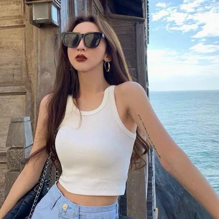AO THUN BA LỖ CROPTOP