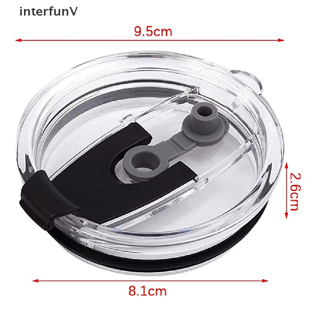 Bộ 2 Nắp Đậy Cốc Chống Tràn Có Thể Tái Sử Dụng 20Oz