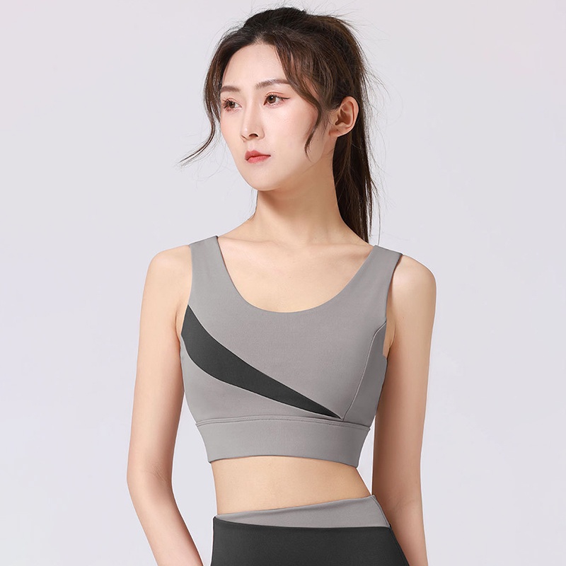 Áo croptop nữ ôm body [Louro LA34], kiểu áo ngực thể thao có sẵn mút, móc cài 5 nấc, phù hợp tập gym, yoga, zumba