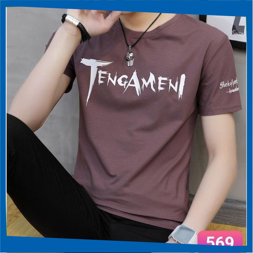 Áo Thun Nam Tay Ngắn 🔴FREESHIP🔴 Áo Phông Nam Tay Ngắn Cổ Tròn Cao Cấp MS NA569 | BigBuy360 - bigbuy360.vn