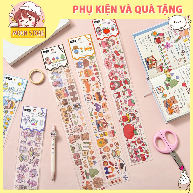 Sticker dài bé yêu cuộc sống -  nguồn sỉ