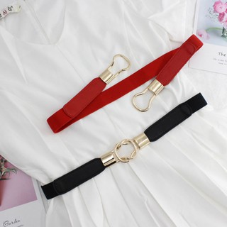 Thắt lưng thun khóa vòng xoắn bản 2.8cm