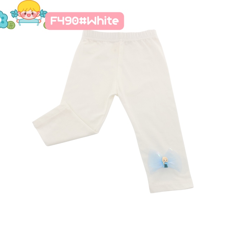 Quần Legging Đính Nơ 3D Phong Cách Hàn Quốc Kiểu Dáng Mới 2022 Dành Cho Bé Gái