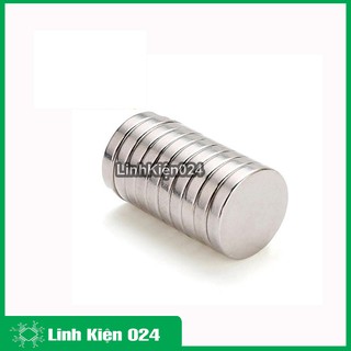 Bộ 10 Viên Nam Châm Đất Hiếm 8x2mm (từ tính hút cực mạnh)