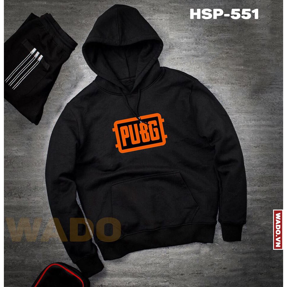 áo hoodie PUBG unisex chất liệu nỉ bông mã hsp551 | BigBuy360 - bigbuy360.vn