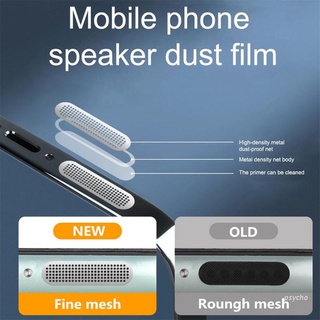 Set 8 miếng dán chống bụi thích hợp cho loa iPhone 13 12 11 Pro