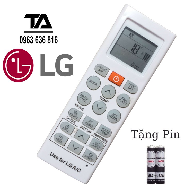 [FREESHIP 50K] Remote máy lạnh LG ✔ Điều khiển điều hòa LG - V13ENS, V10ENW, B10END, V10ENV, V13API, V13APH, V18ENF, V10