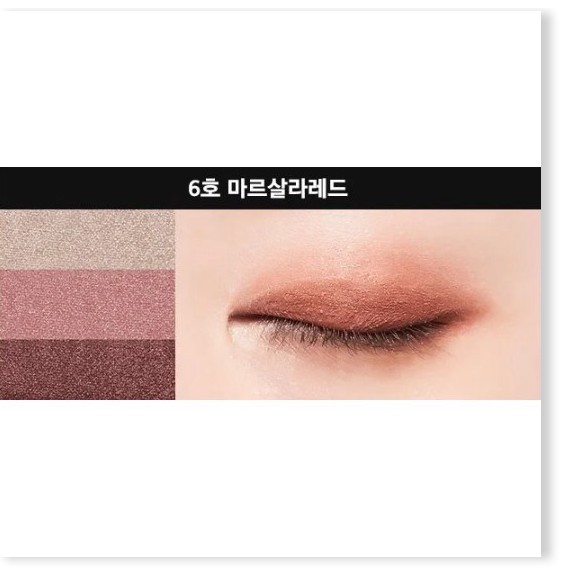 [Tạo Mắt Khói Thật Dễ Dàng] Phấn mắt 3 Màu Missha Triple Shadow 2g