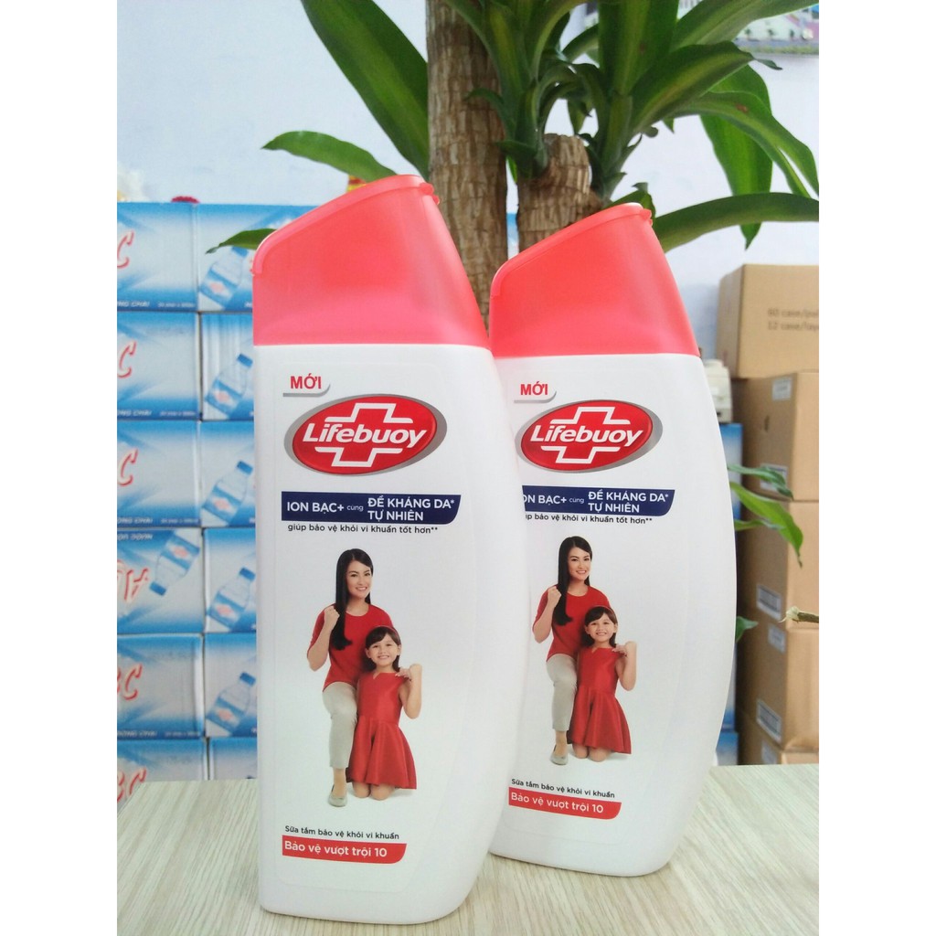 Combo 2 chai sữa tắm Lifebuoy 250g giảm chỉ còn 100,000 đ