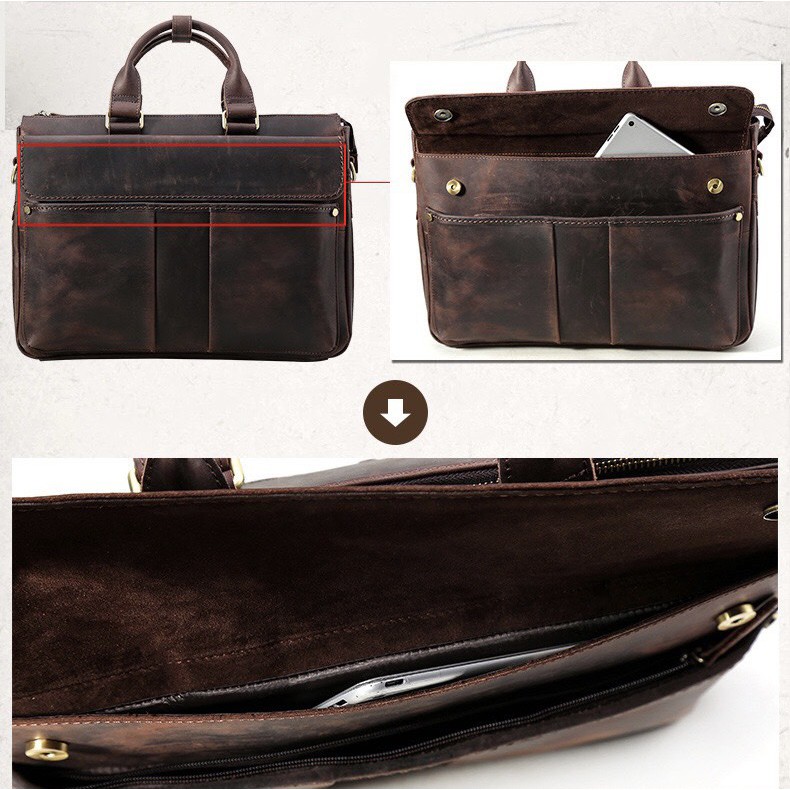 CẶP XÁCH NAM DA BÒ CỰC CHẤT CSD58